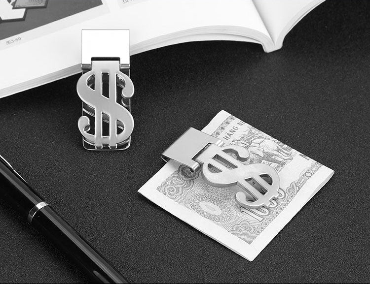 Stainless Steel Dollar Money Clip