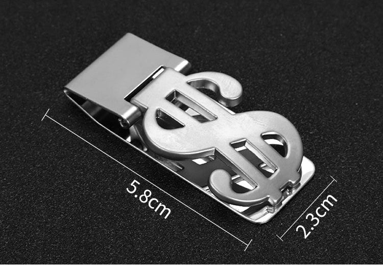 Stainless Steel Dollar Money Clip
