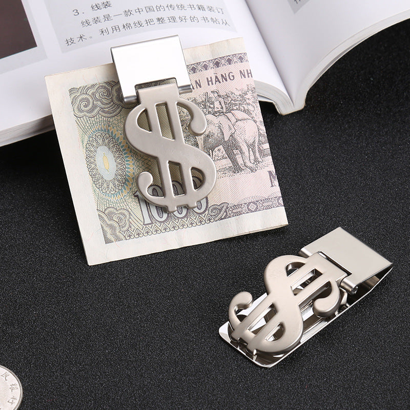 Stainless Steel Dollar Money Clip