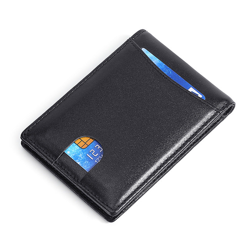 Slim Dollar Wallet-16+Genuine Leather