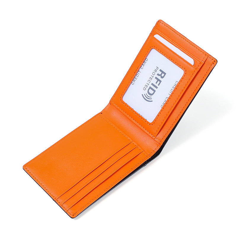 Slim Dollar Wallet-16+Genuine Leather