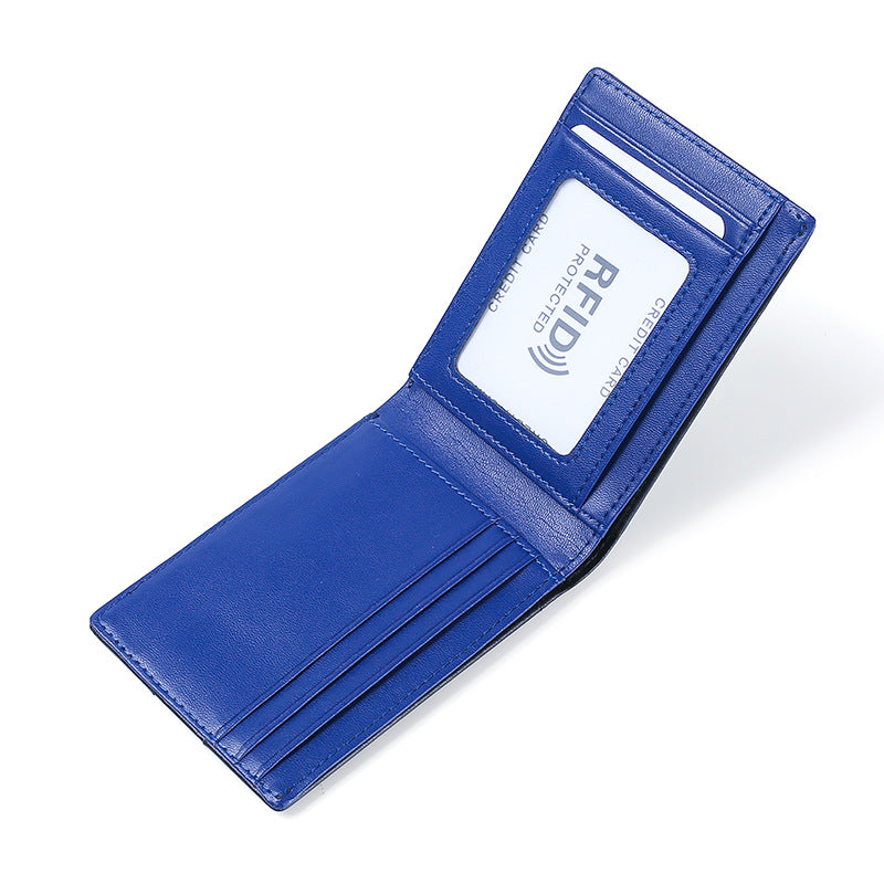 Slim Dollar Wallet-16+Genuine Leather