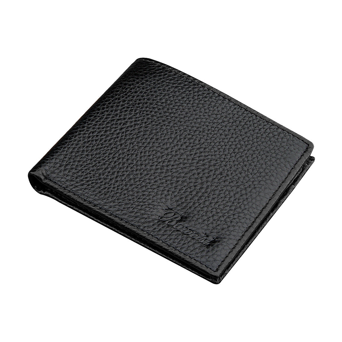Genuine Leather Wallet for Men, Multi-Card Slot Top-Grain Cowhide, Stylish Short Genuine Leather Coin Purse Wallet