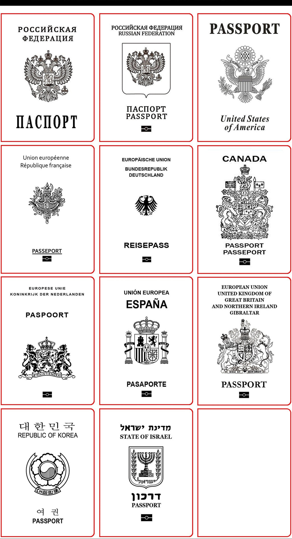 Passport Wallet-06-Genuine Leather