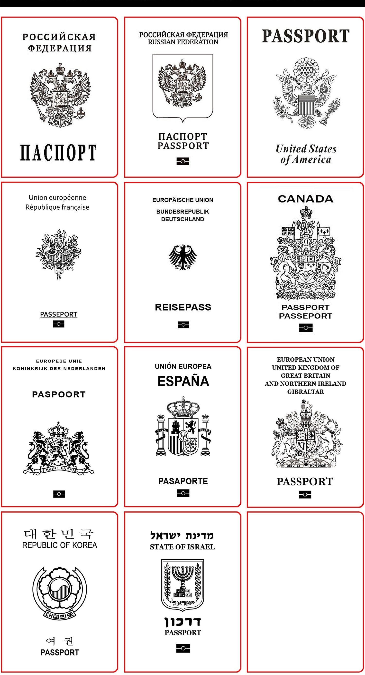 Passport Wallet-06-Genuine Leather