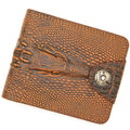 Men's Short Wallet, Stylish and Trendy Short Wallet with Card Slots and Clasp, Card Holder