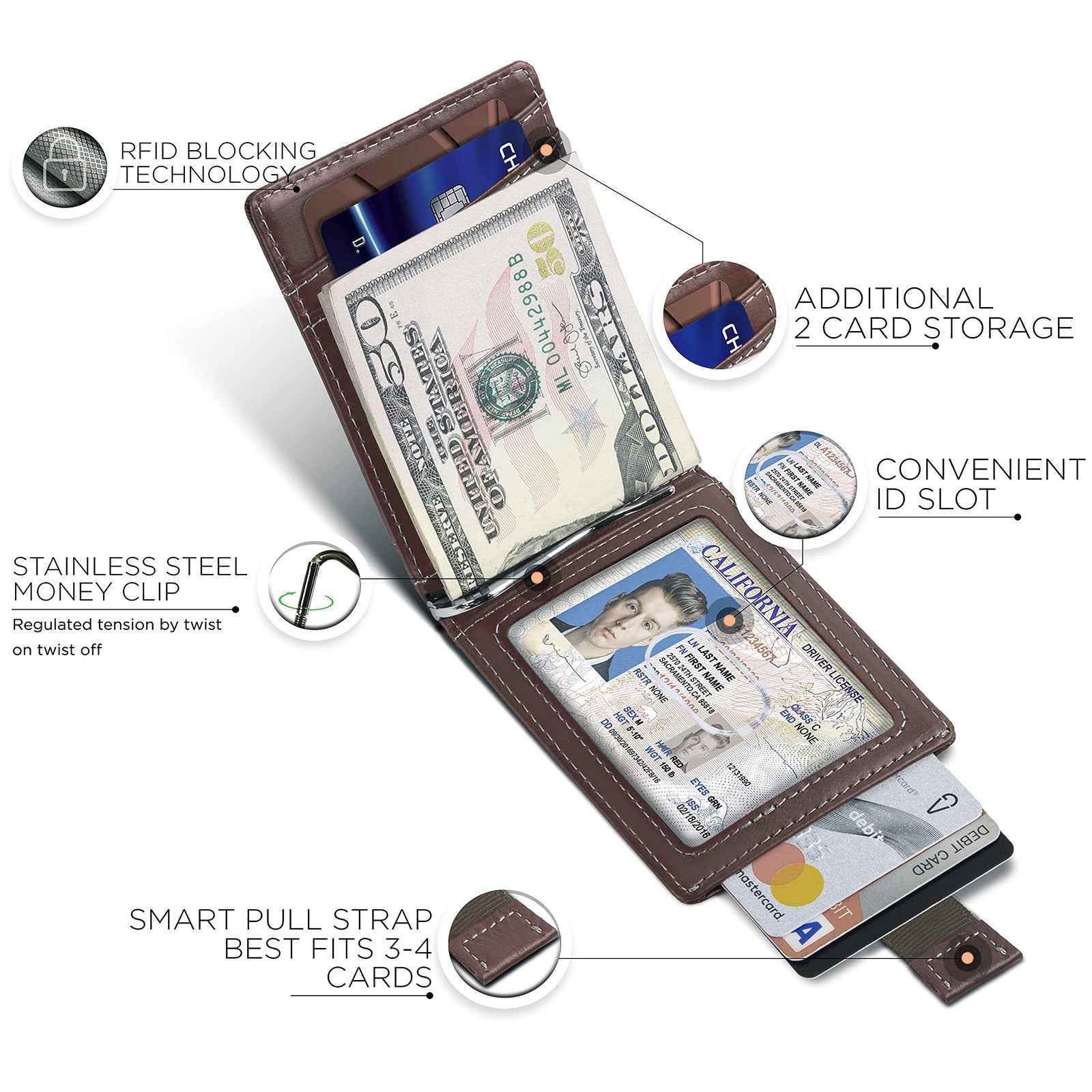 Slim Dollar Wallet+Genuine Leather-09