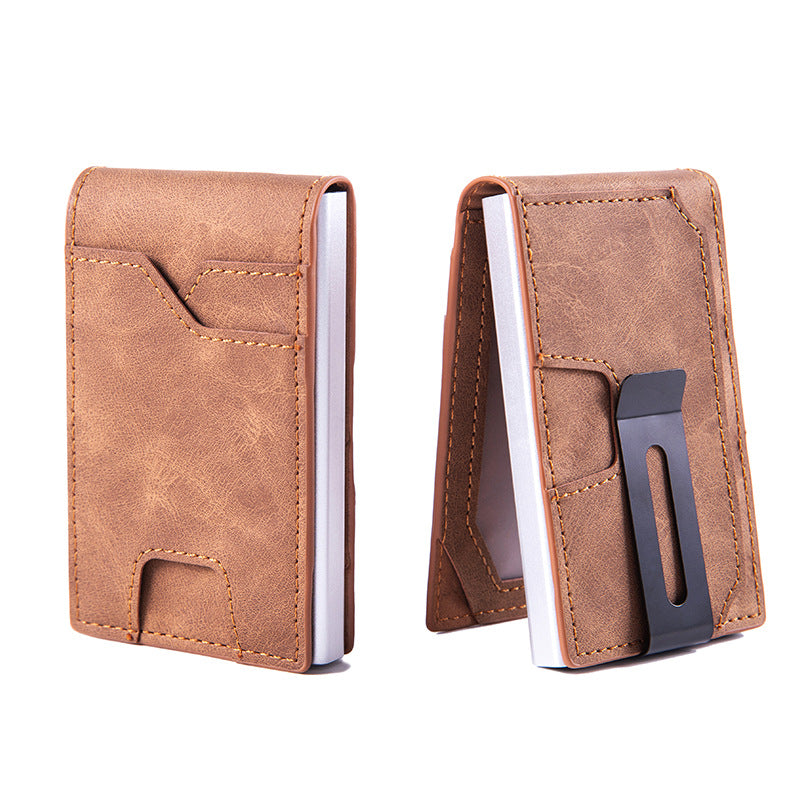 RFID Multifunctional Wallet, Metal Card Holder, Credit Card Cover, Card Case