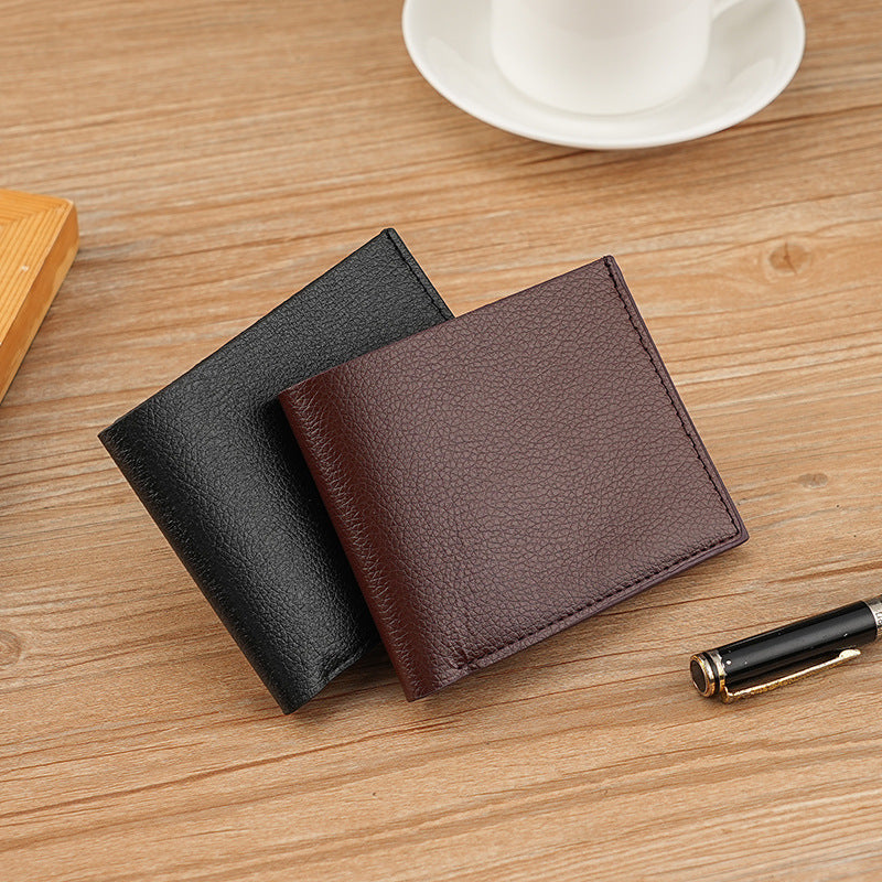 Men's Wallet, Short Style, Stylish and Simple Business Style