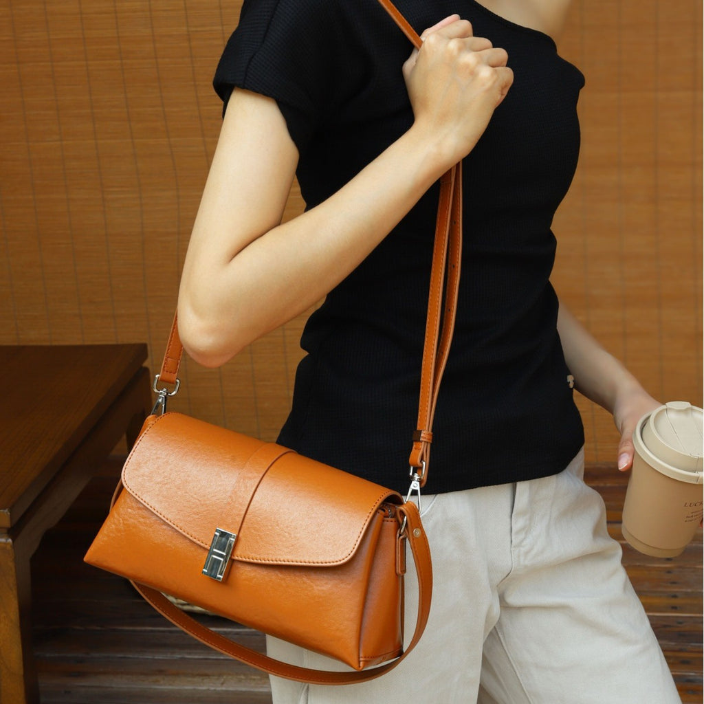 Women's Genuine Leather Bag-08
