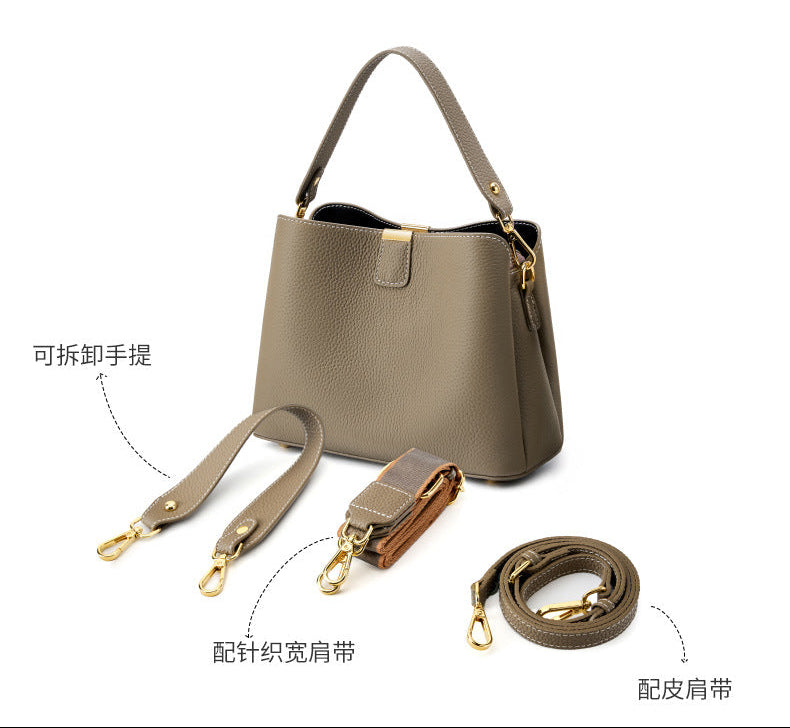 Women's Genuine Leather Bag-21