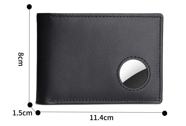 Slim Dollar Wallet-15+Genuine Leather