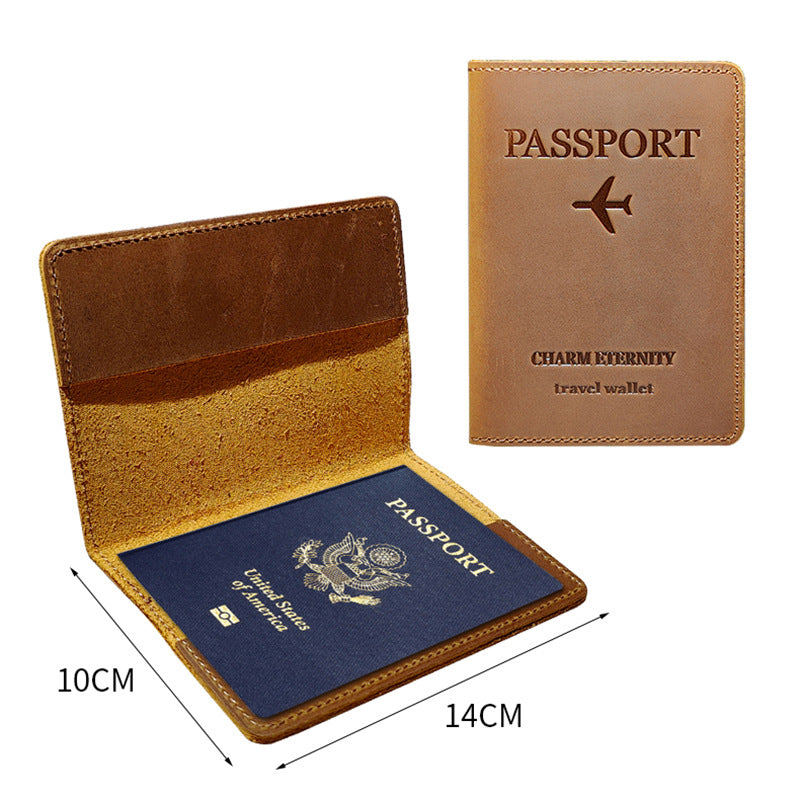 Passport Wallet-05-Genuine Leather