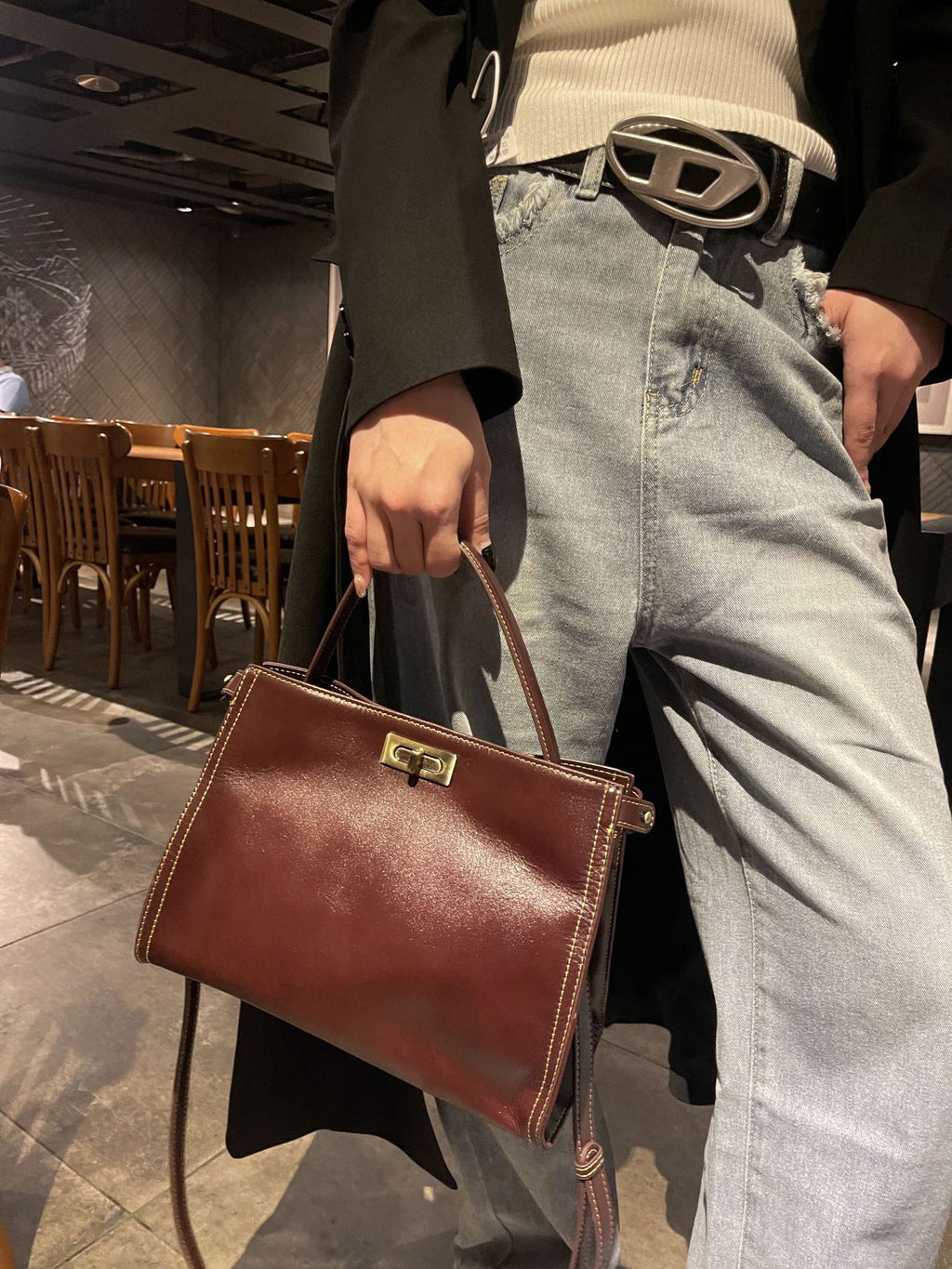 Women's Genuine Leather Bag-13