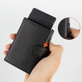 RFID Smart Card Wallet-21+ Genuine Leather