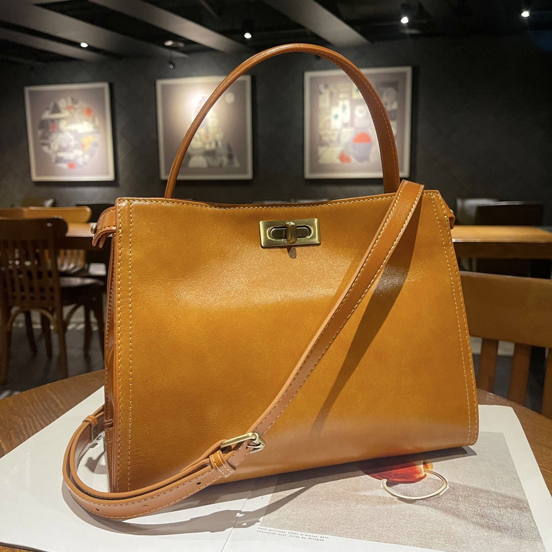 Women's Genuine Leather Bag-13