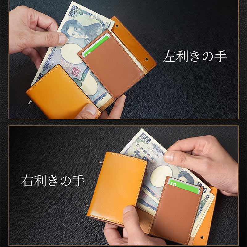 日本モデル 本革ウォレット 07
