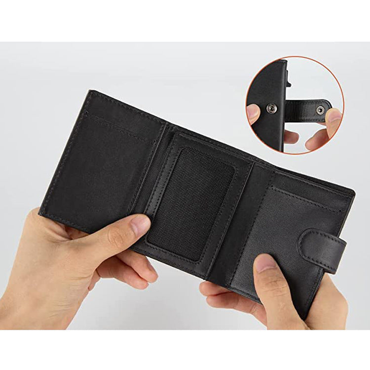 RFID Smart Card Wallet-21+ Genuine Leather