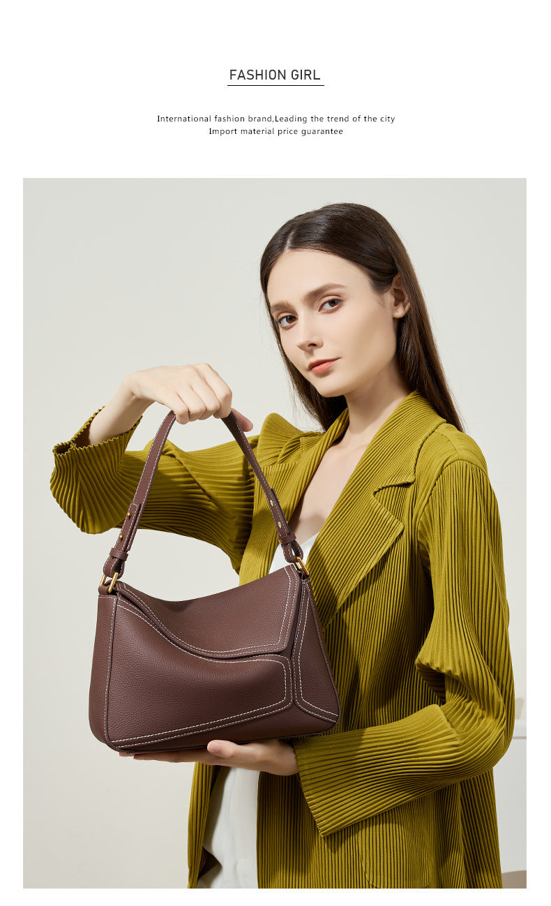 Women's Genuine Leather Bag-22