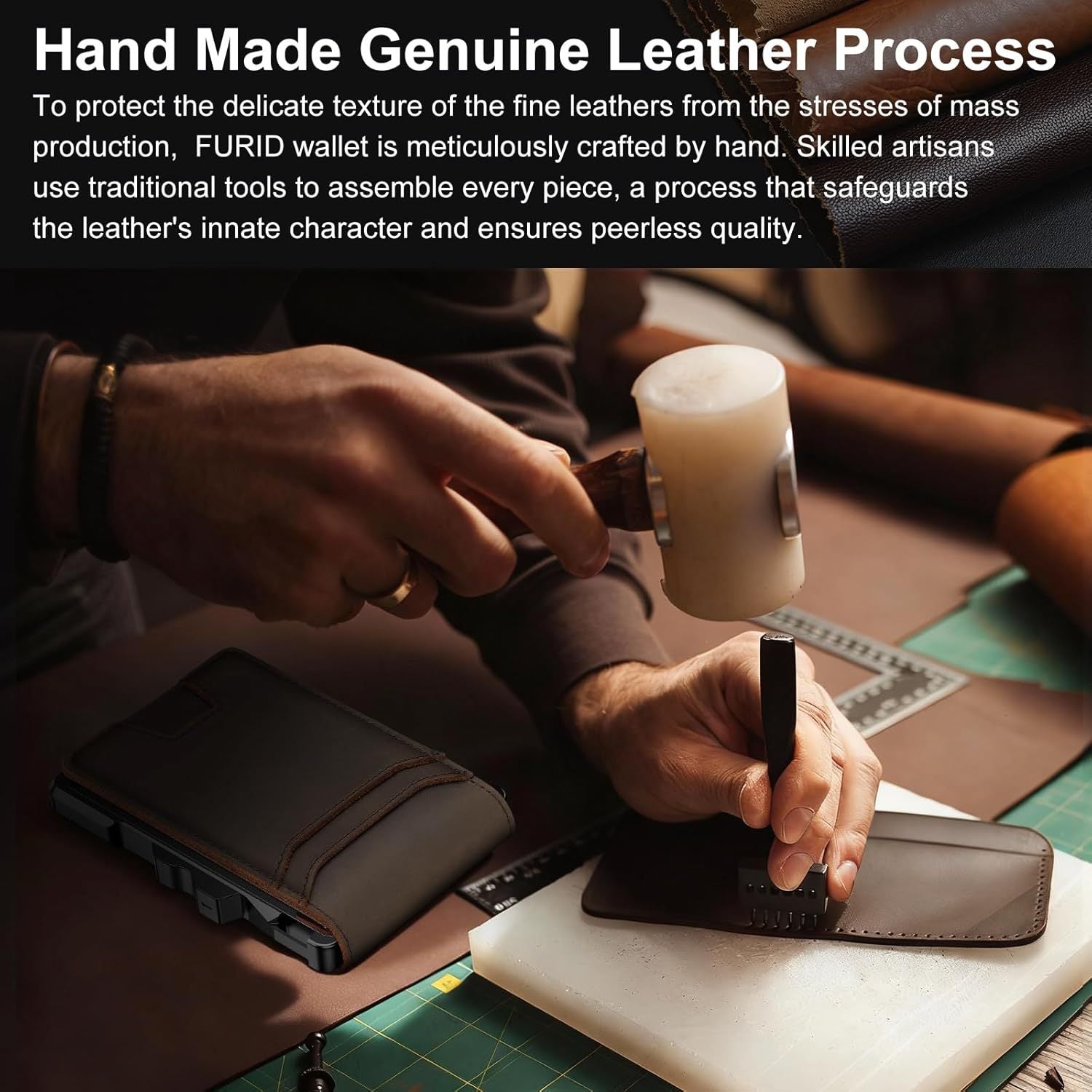 Metal card holder with RFID anti-theft function, suitable for European and American markets, made of aluminum alloy.