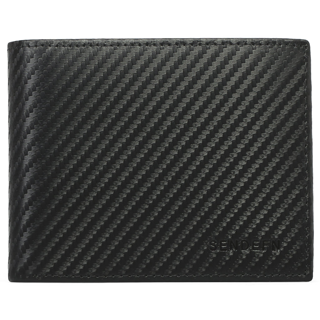 Multifunctional Men's Wallet, Top-Grain Cowhide, Two-Tone Color Wallet, RFID Anti-Theft