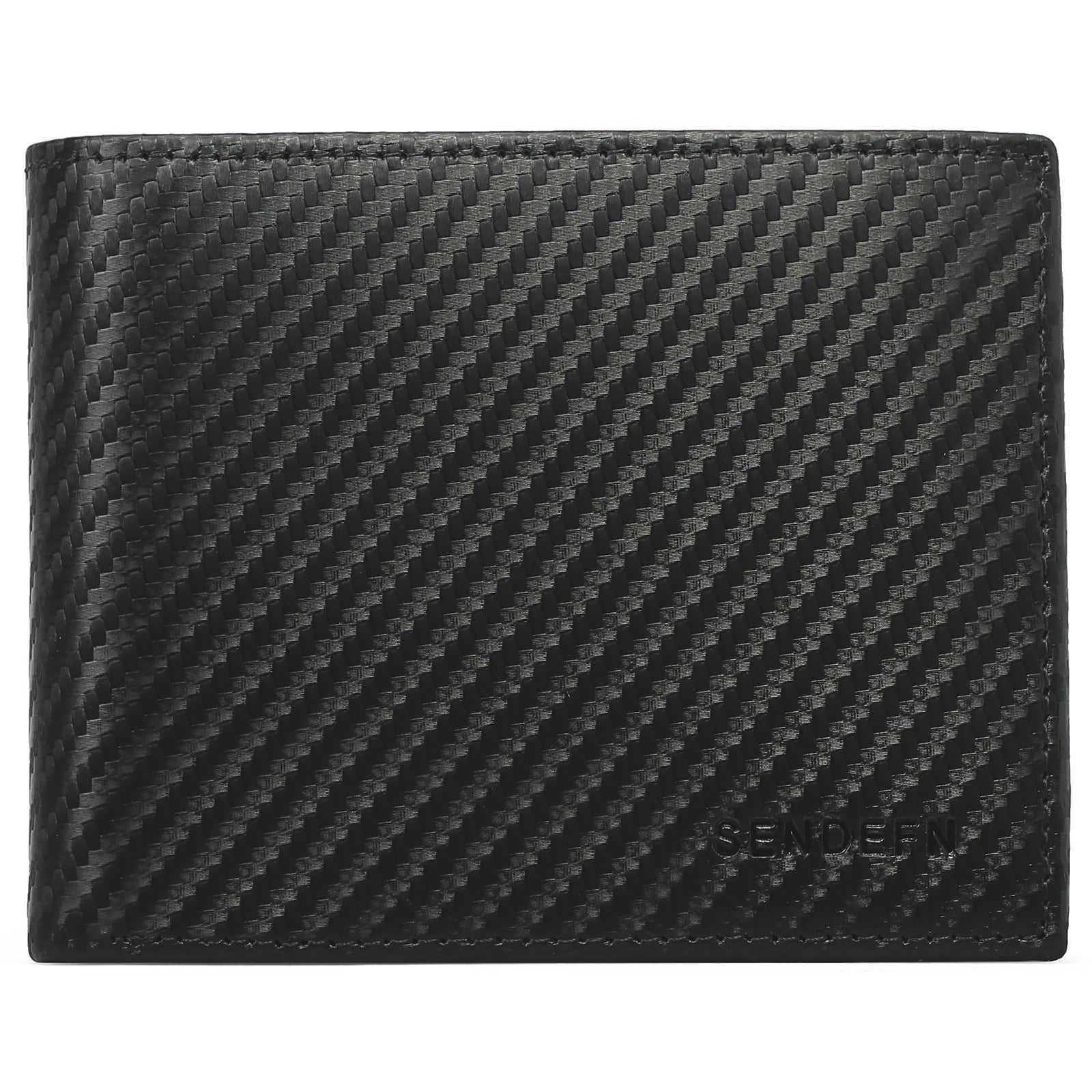 Multifunctional Men's Wallet, Top-Grain Cowhide, Two-Tone Color Wallet, RFID Anti-Theft