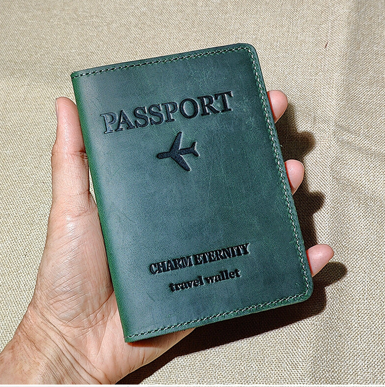 Passport Wallet-05-Genuine Leather