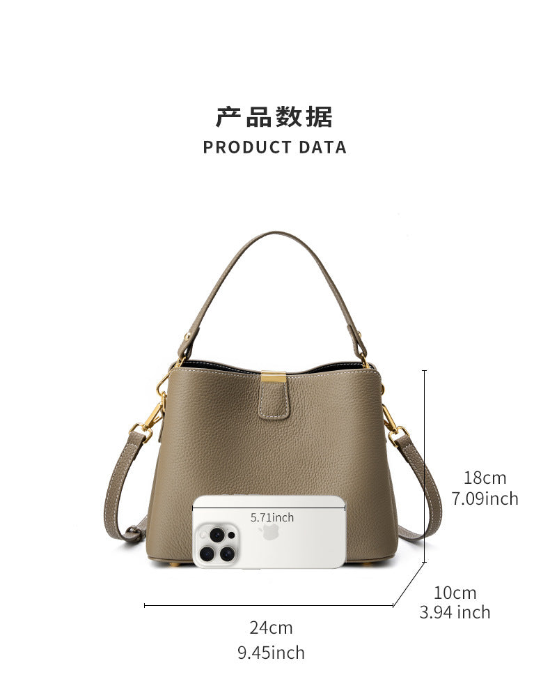 Women's Genuine Leather Bag-21