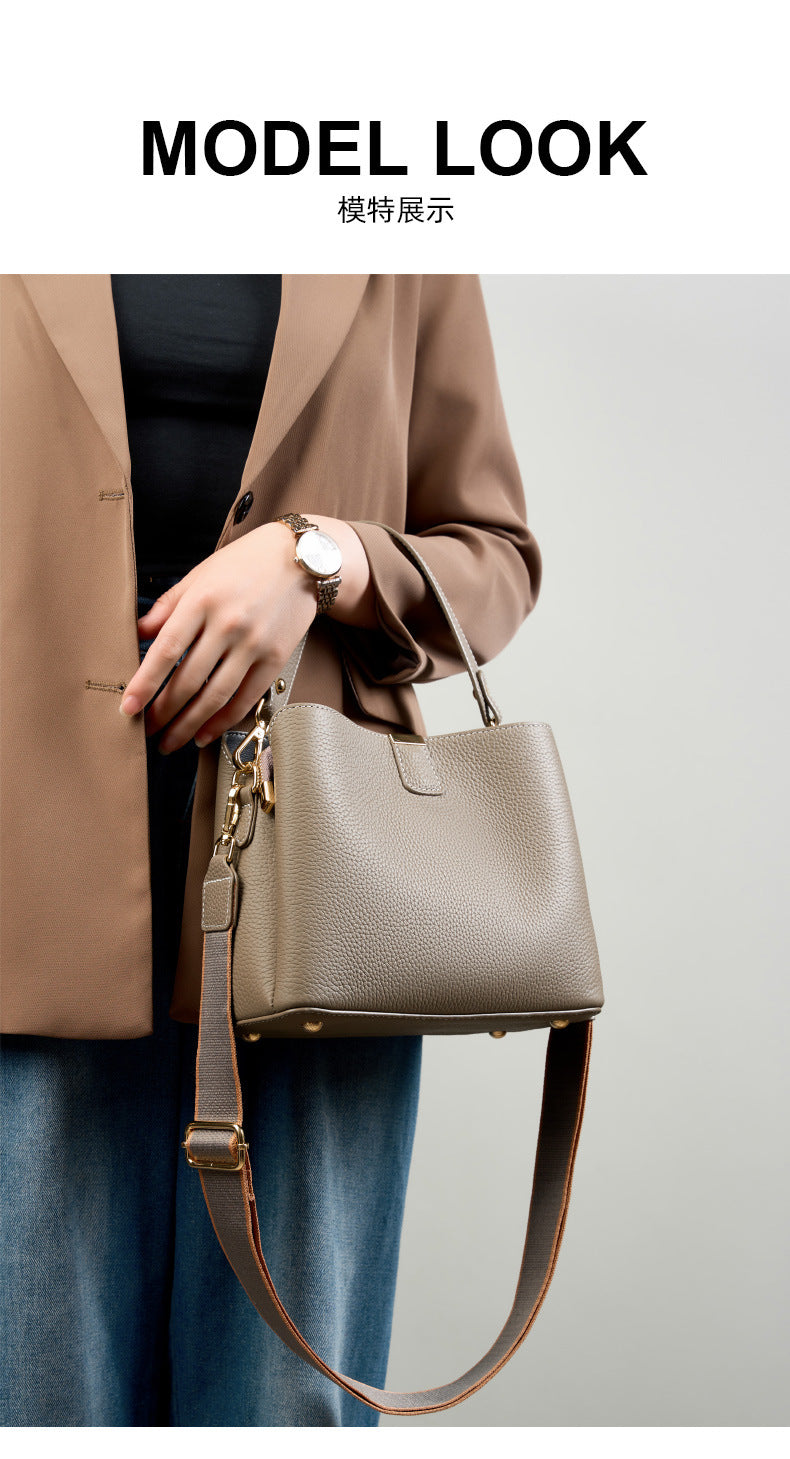 Women's Genuine Leather Bag-21