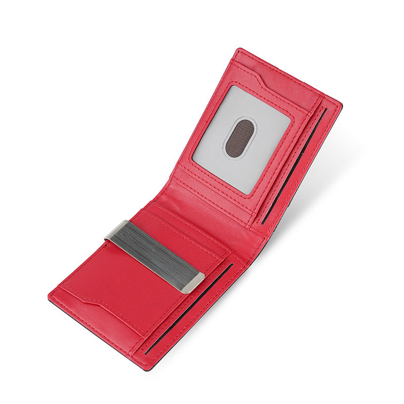 Slim Dollar Wallet-17+Genuine Leather