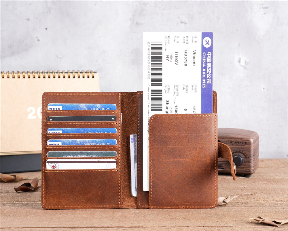 Passport  Wallet-02-Genuine Leather