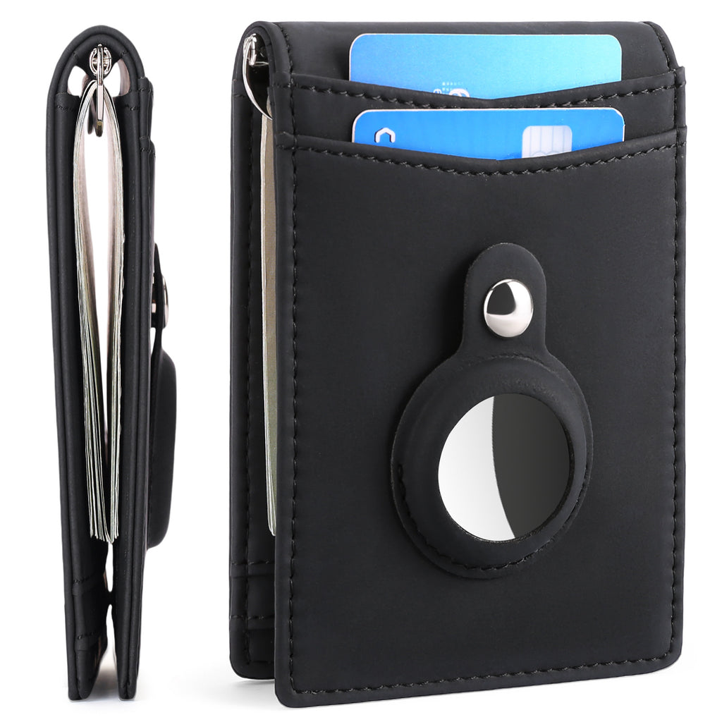 Slim Dollar Wallet-12+Genuine Leather