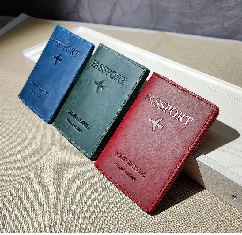 Passport Wallet-05-Genuine Leather