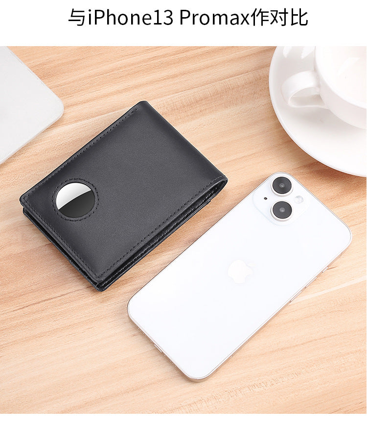 Slim Dollar Wallet-15+Genuine Leather