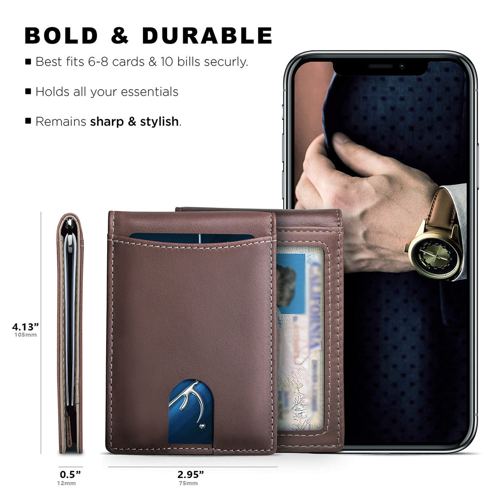 Slim Dollar Wallet+Genuine Leather-09