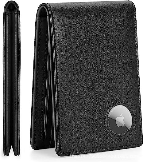 RFID ultra-thin wallet, multi-functional multi-card slot AirTag wallet, men's wallet