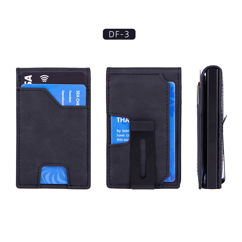 RFID Multifunctional Wallet, Metal Card Holder, Credit Card Cover, Card Case