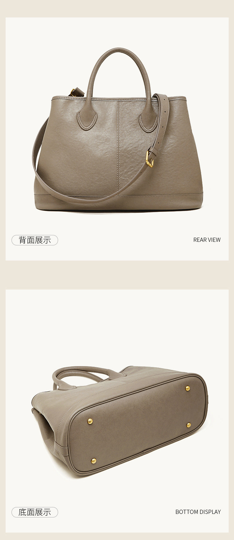 Women's Genuine Leather Bag-24