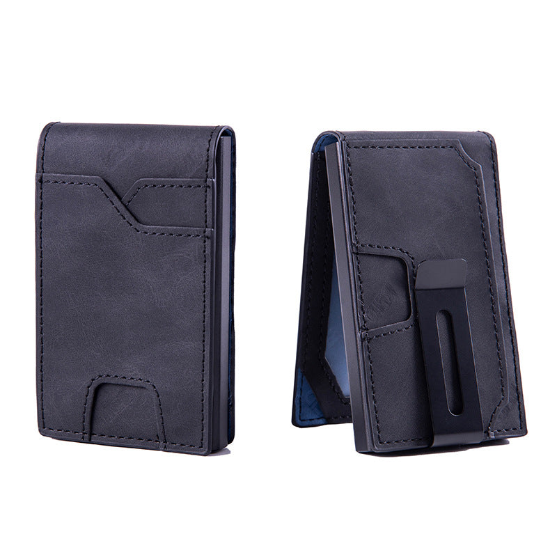 RFID Multifunctional Wallet, Metal Card Holder, Credit Card Cover, Card Case
