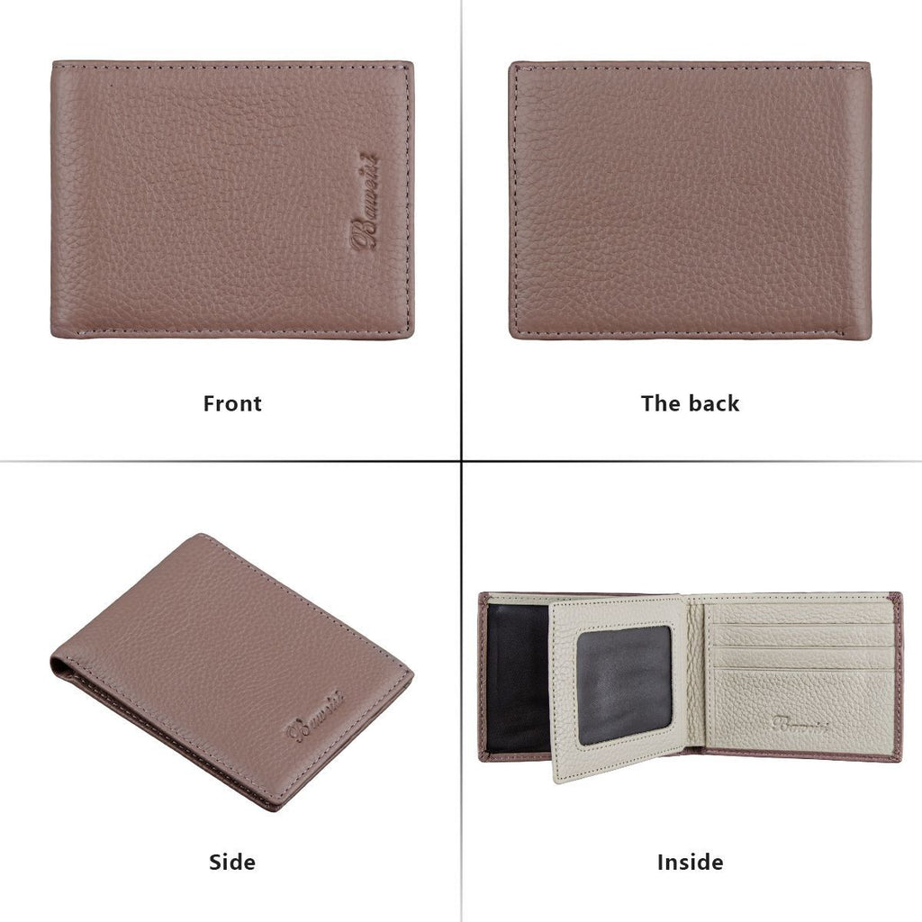 Ultra-thin card holder wallet, large capacity wallet, custom-designed for women, anti-demagnetization and anti-theft card holder.