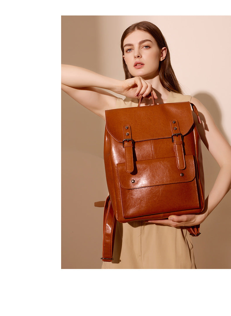 Women's Genuine Leather Bag-23