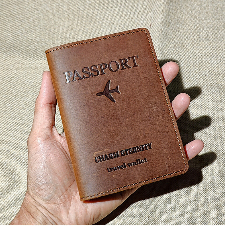 Passport Wallet-05-Genuine Leather