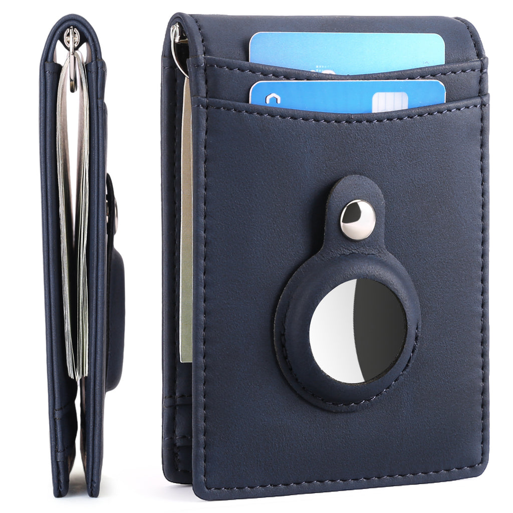 Slim Dollar Wallet-12+Genuine Leather