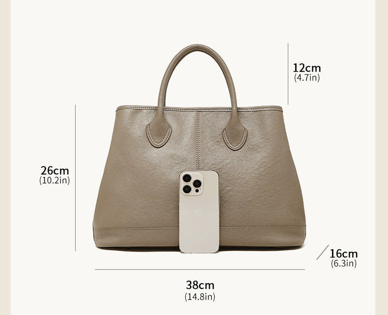 Women's Genuine Leather Bag-24