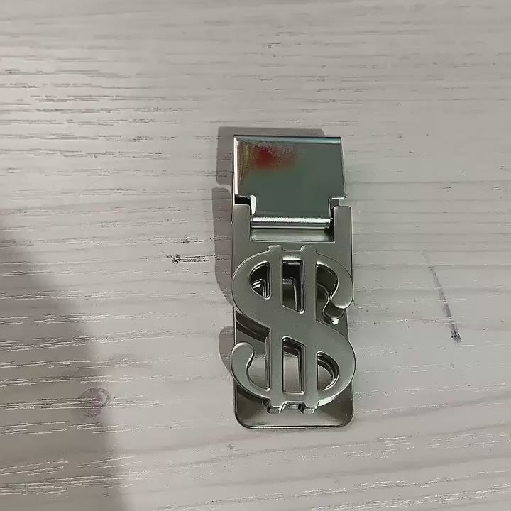 Stainless Steel Dollar Money Clip