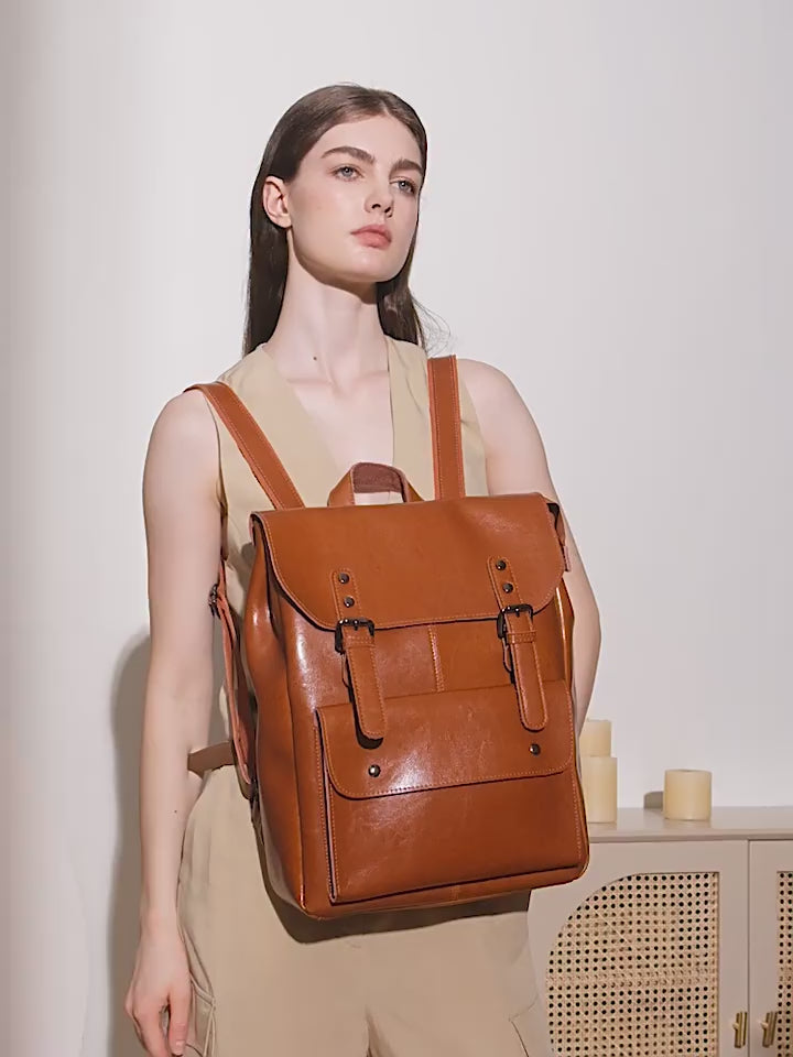 Women's Genuine Leather Bag-23