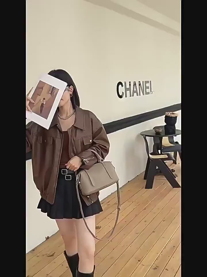 Women's Genuine Leather Bag-16